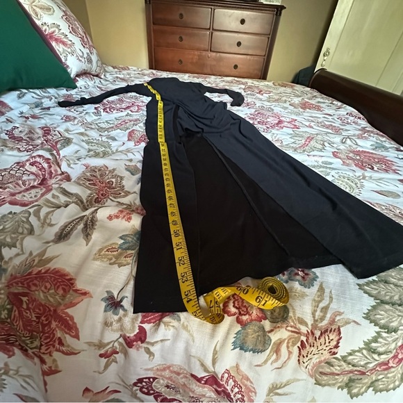 Belle Badgley Mischka Hailey Jersey Black 2 - Picture 12 of 13